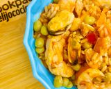 Foto del paso 7 de la receta: ARROZ CON FRUTOS DE MAR (MEJILLONES-LANGOSTINOS Y BERBERECHOS) 😋🤩🦐🐙🦑🦀🦞