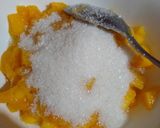 Foto del paso 1 de la receta: Cake de mango 🥭