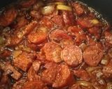 Une image de l'étape 2 de Crème de chorizo.