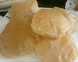 A picture of step 3 of Puri with dubki aloo.