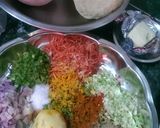 वेजिटेबल आलू पराठा रेसिपी चरण 2 फोटो