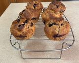 Foto del paso 6 de la receta: Muffin de arándano hiper proteico 💪