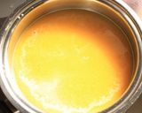 A picture of step 2 of Freezable and Great for Bentos! Orange Agar-Agar Jelly.