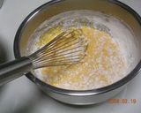 A picture of step 7 of Basic Milk Chiffon Cake.