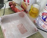 Gambar langkah 6 resipi Kek Pisang Raya.