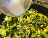 A picture of step 5 of Sautéed Zucchini And Corn.