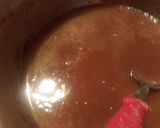 A picture of step 2 of Mandys flapjack bars.