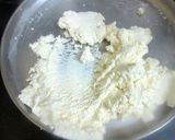 A picture of step 2 of Kesar Rasgulla.
