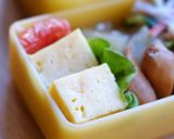 A picture of step 5 of My Family's Dashimaki-style Sweetened Tamagoyaki Omelette.