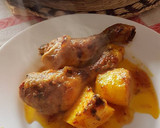 Foto del paso 11 de la receta: Muslos de pollo con patatas al horno 🍗🍴