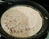 A picture of step 5 of Chicken with Creamy Grape Sauce.