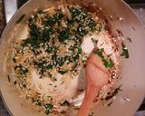 A picture of step 3 of Spinach paprika risotto.