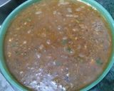 A picture of step 5 of Whole Masoor dal.