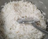 A picture of step 4 of Gur wale chawal.