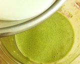 A picture of step 6 of Homemade Matcha Green Tea Ice Cream.