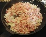 Foto del paso 4 de la receta: Berenjena rellena de verduras y beicon