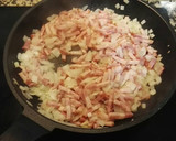 Foto del paso 4 de la receta: Berenjena rellena de verduras y beicon