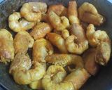 A picture of step 2 of Prawn in coconut milk..