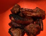 A picture of step 6 of Steve's Slamming Lamb Rib Chops.