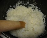 A picture of step 8 of Ohagi (to freeze-store for later).