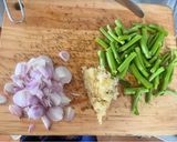 Foto langkah ke 1 dari resep Kangkung krispi (cabe) garam.