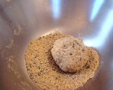 A picture of step 3 of Ohagi-style Brown Rice Balls with Sesame Kinako Coating.