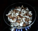 A picture of step 4 of Spinach and Mushroom Breakfast Baked.