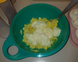 A picture of step 5 of Dad's Deviled Eggs.