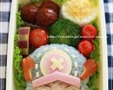 A picture of step 9 of Character Bento, Chopper from One Piece.