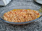 Pastel de calabaza y pollo