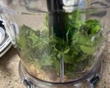A picture of step 3 of Cilantro Chutney (Dipping sauce)🍵.