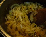 A picture of step 2 of Easy Onion Soup.