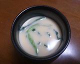 A picture of step 9 of Easy! Steamed Crab Sticky Sauce Egg Custard.