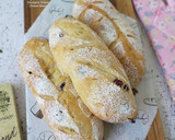 Foto langkah ke 11 dari resep Cranberry Cheese Bread (Tanpa Telur).