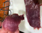 Foto del paso 2 de la receta: Solomillo de cerdo ibérico adobado con puré de patatas