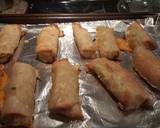 Skinny Buffalo Chicken Egg Rolls (baked) recipe step 4 photo