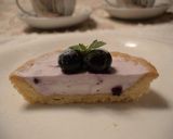 A picture of step 8 of Healthy Blueberry No-Bake Cheesecake.