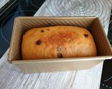 Foto del paso 5 de la receta Pan de molde con naranja y chocolate (en panificadora y molde con tapa)