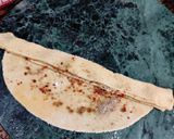 A picture of step 1 of Masala Lachha Paratha.