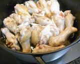 A picture of step 2 of Chicken Wings & Eggs Simmered in Sweet and Sour Sauce.