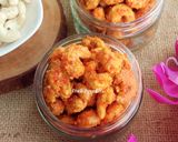 Foto langkah ke 6 dari resep Kacang Mede Karamel Pedas.