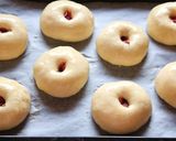 A picture of step 21 of Sakura Anpan (Sweet Bean Paste Filled Buns with Cherry Blossoms) with a Bread Machine.