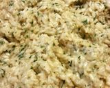 A picture of step 6 of Garlic Parmesan Cilantro Risotto.