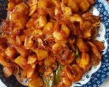 Foto langkah ke 5 dari resep Sambalado Kentang & Udang.