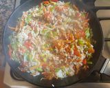 Foto del paso 6 de la receta: Guisado de arroz, vegetales y tofu al Woock...🍽👍