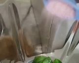A picture of step 1 of Mint lemonade.