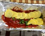 A picture of step 4 of Self saucing scalloped potatoes.