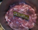 A picture of step 6 of Stuffed grape leaves.