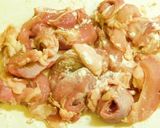 A picture of step 2 of Chicken and Japanese Leek in Soy Sauce & Butter Milk Sauté.