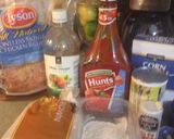 A picture of step 1 of sunshine's sweet lemon chicken.
